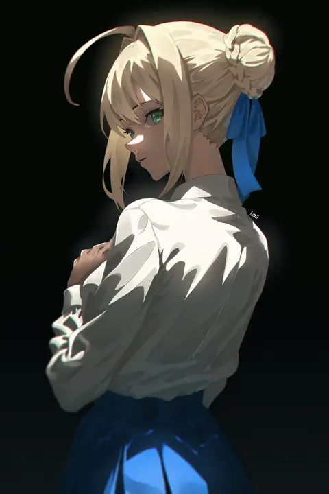 Existing adult anime illustration